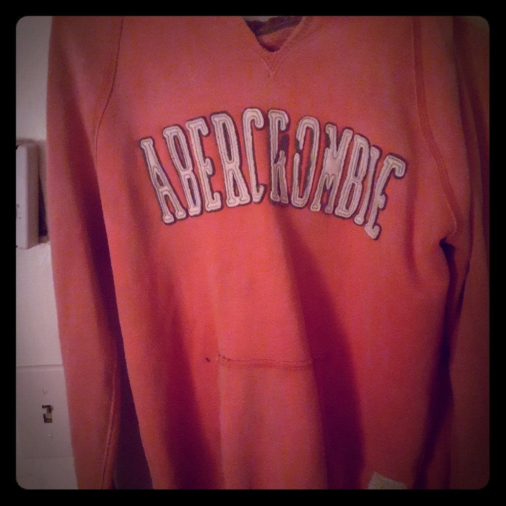 Pink Abercrombie hoodie
